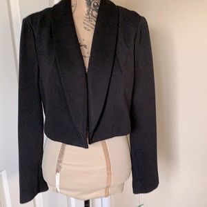 NWT. INC crop jacket or shrug. Thick warm material. Beautifully constructed!